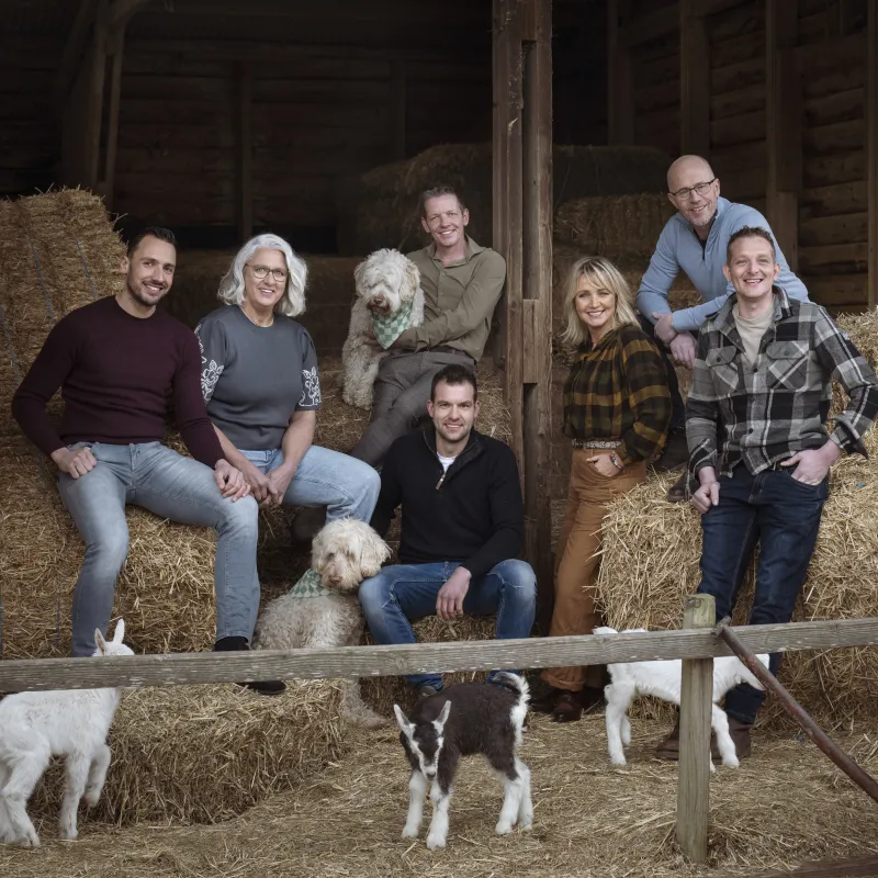 Groepsfoto Boer zoekt vrouw