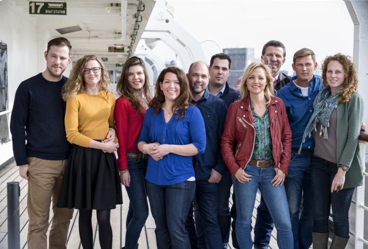 Reünie Yvon met de stellen van Boer zoekt Vrouw 2017