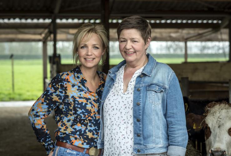 Yvon en boerin Saskia