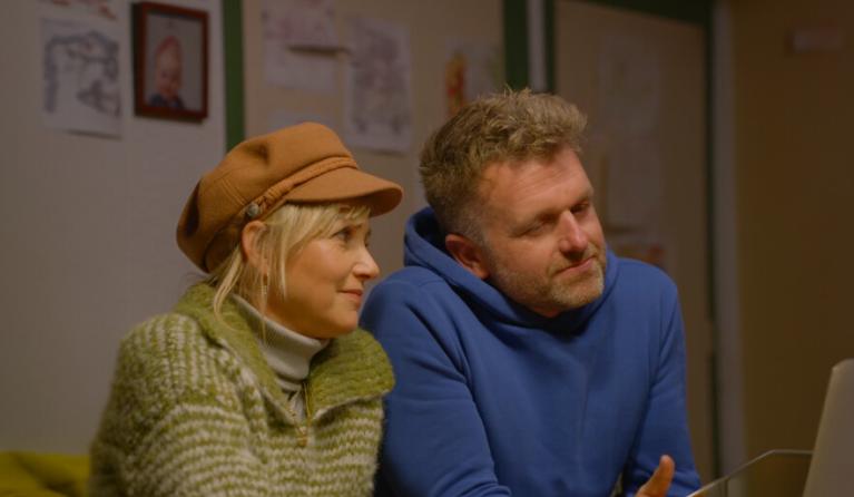 Yvon en boer Martijn