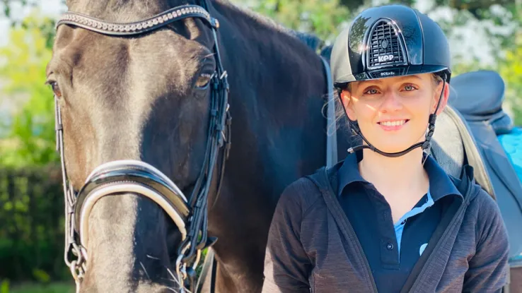 Fleur met paard Fleur met paard